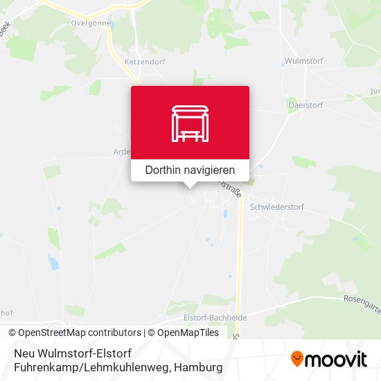 Neu Wulmstorf-Elstorf Fuhrenkamp / Lehmkuhlenweg Karte