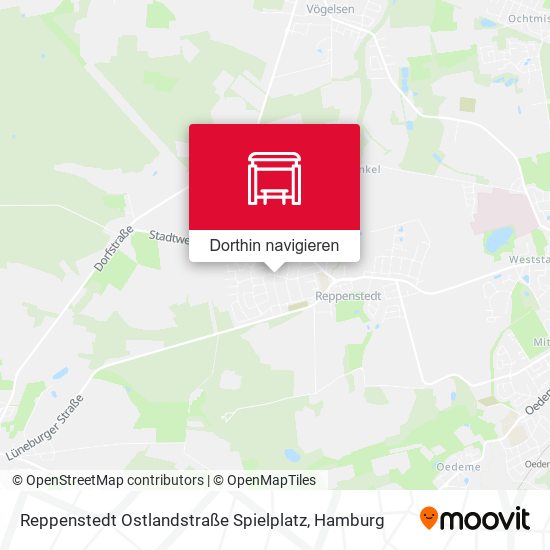 Reppenstedt Ostlandstraße Spielplatz Karte