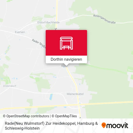 Rade(Neu Wulmstorf) Zur Heidekoppel Karte