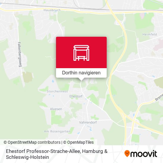 Ehestorf Professor-Strache-Allee Karte