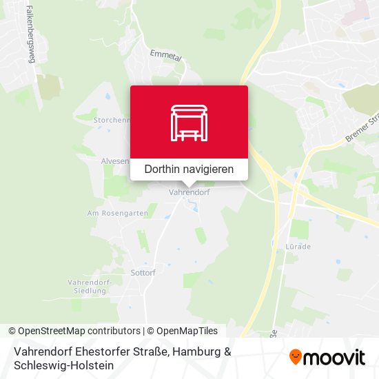 Vahrendorf Ehestorfer Straße Karte