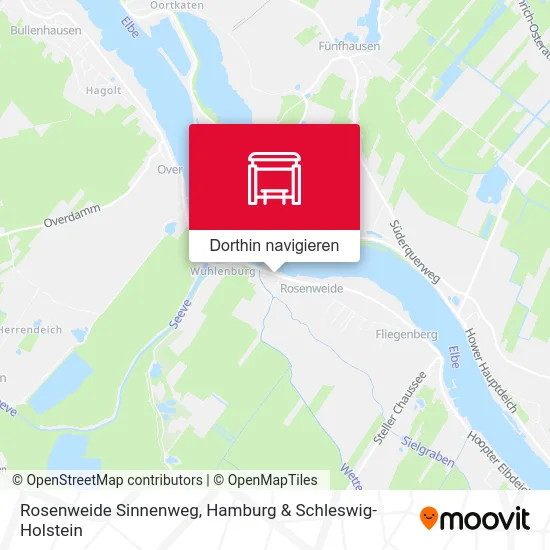 Rosenweide Sinnenweg Karte