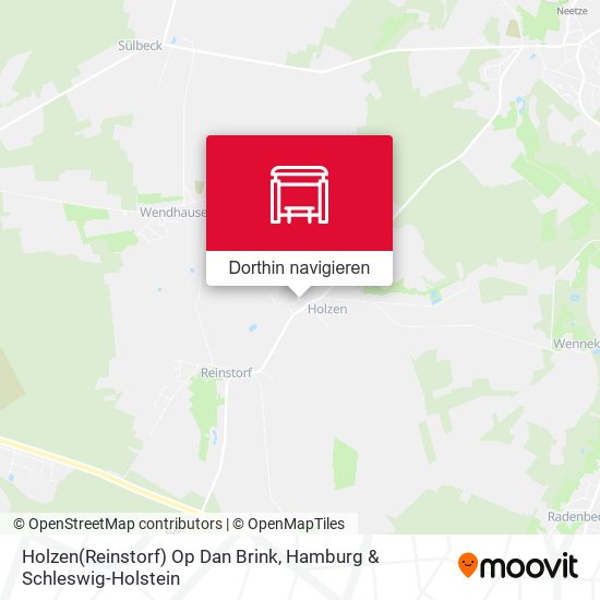 Holzen(Reinstorf) Op Dan Brink Karte