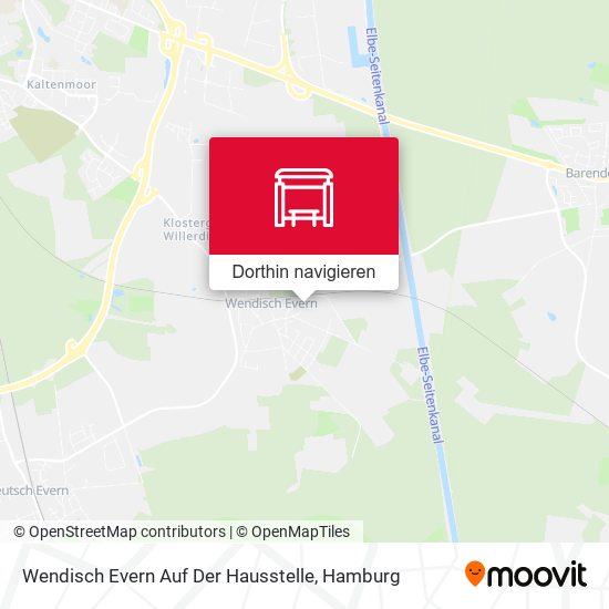 Wendisch Evern Auf Der Hausstelle Karte