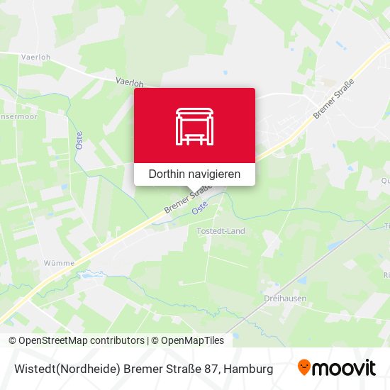 Wistedt(Nordheide) Bremer Straße 87 Karte