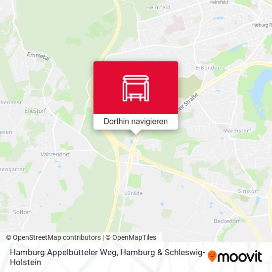 Hamburg Appelbütteler Weg Karte