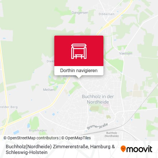 Buchholz(Nordheide) Zimmererstraße Karte