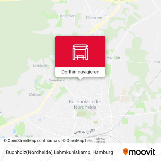 Buchholz(Nordheide) Lehmkuhlskamp Karte