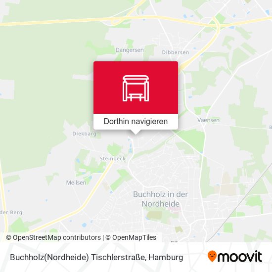 Buchholz(Nordheide) Tischlerstraße Karte