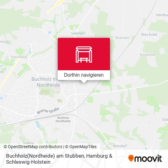 Buchholz(Nordheide) am Stubben Karte