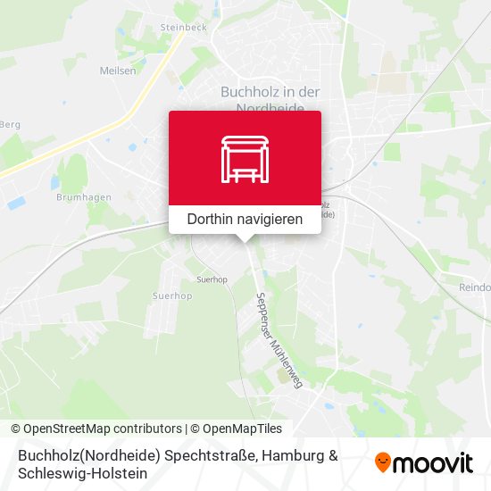 Buchholz(Nordheide) Spechtstraße Karte