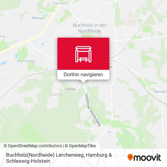 Buchholz(Nordheide) Lerchenweg Karte
