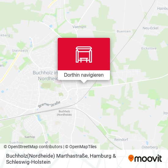 Buchholz(Nordheide) Marthastraße Karte