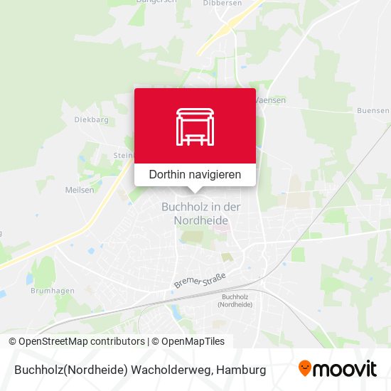 Buchholz(Nordheide) Wacholderweg Karte