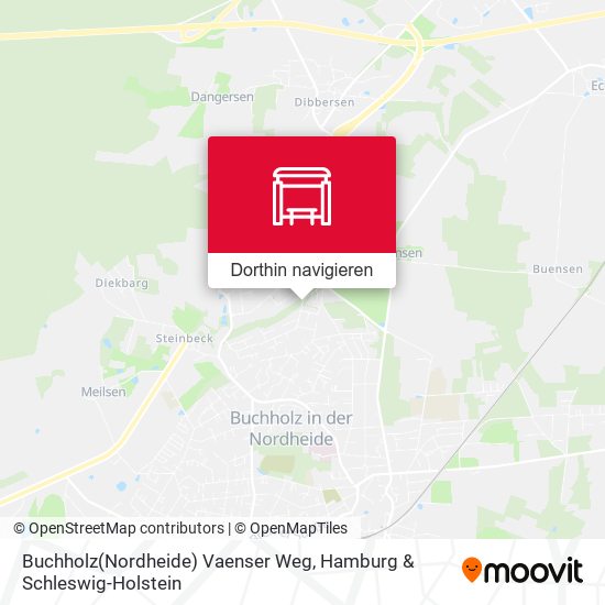 Buchholz(Nordheide) Vaenser Weg Karte