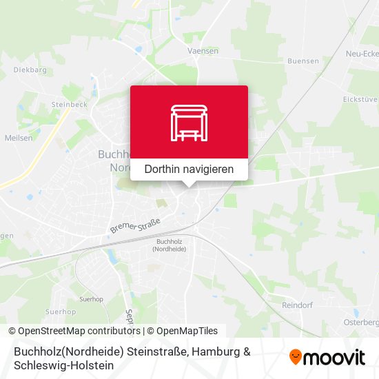 Buchholz(Nordheide) Steinstraße Karte