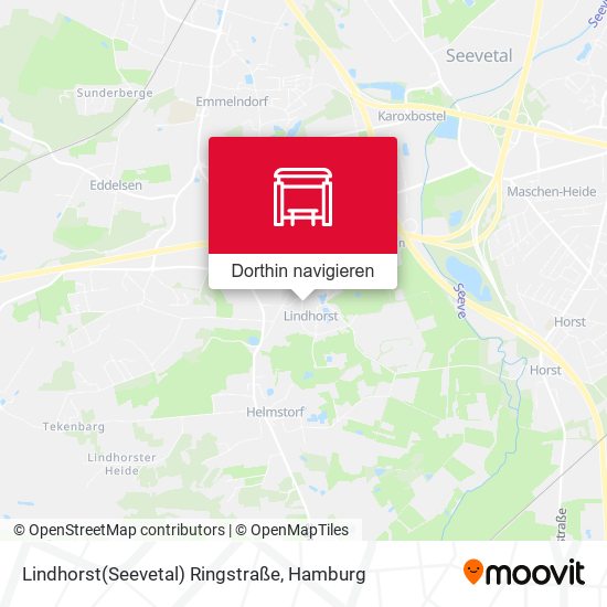 Lindhorst(Seevetal) Ringstraße Karte