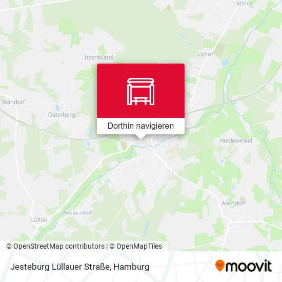 Jesteburg Lüllauer Straße Karte