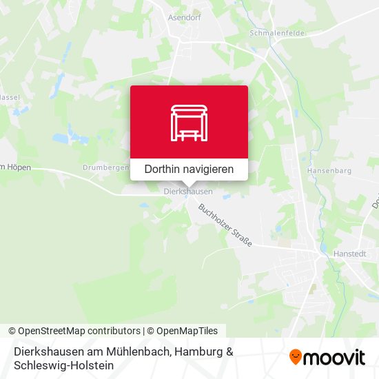 Dierkshausen am Mühlenbach Karte