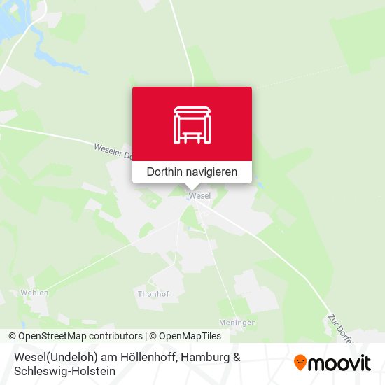 Wesel(Undeloh) am Höllenhoff Karte