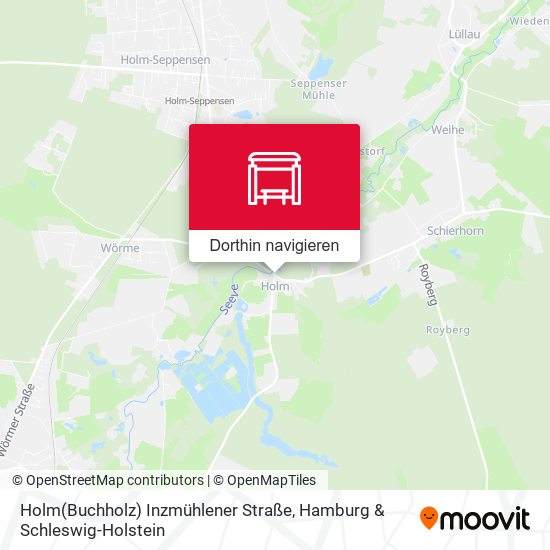 Holm(Buchholz) Inzmühlener Straße Karte