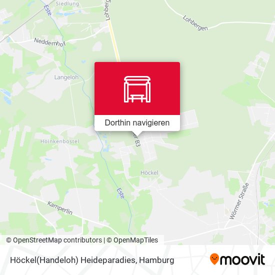 Höckel(Handeloh) Heideparadies Karte