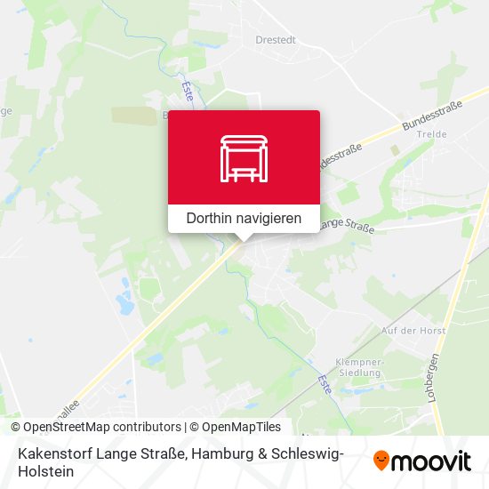 Kakenstorf Lange Straße Karte