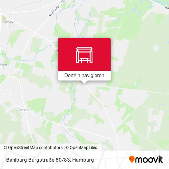 Bahlburg Burgstraße 80/83 Karte