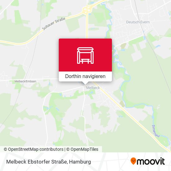 Melbeck Ebstorfer Straße Karte