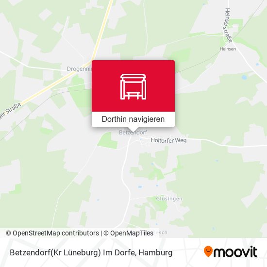 Betzendorf(Kr Lüneburg) Im Dorfe Karte