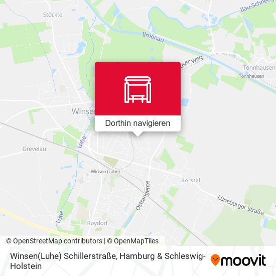 Winsen(Luhe) Schillerstraße Karte