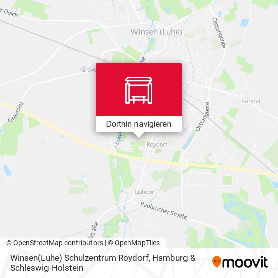 Winsen(Luhe) Schulzentrum Roydorf Karte