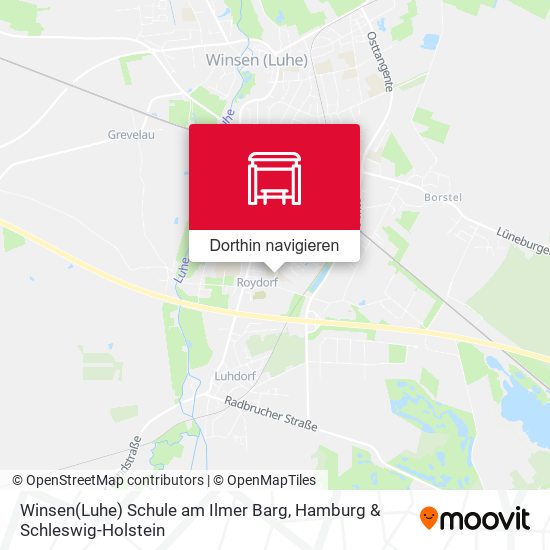Winsen(Luhe) Schule am Ilmer Barg Karte