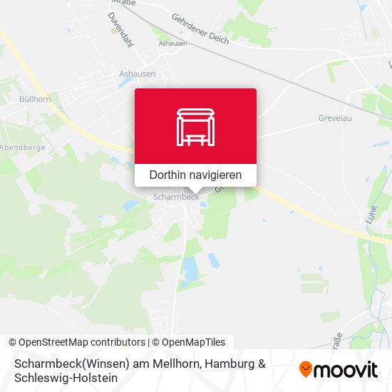 Scharmbeck(Winsen) am Mellhorn Karte
