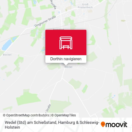 Wedel (Std) am Schießstand Karte