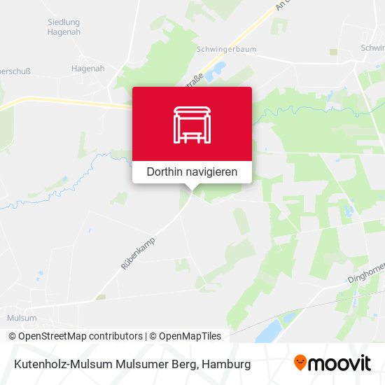 Kutenholz-Mulsum Mulsumer Berg Karte