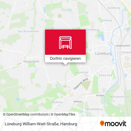 Lüneburg William-Watt-Straße Karte