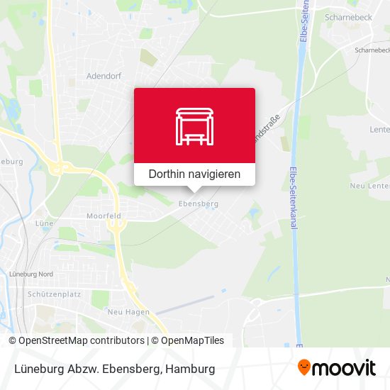 Lüneburg Abzw. Ebensberg Karte