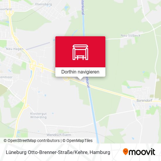 Lüneburg Otto-Brenner-Straße / Kehre Karte