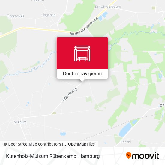 Kutenholz-Mulsum Rübenkamp Karte