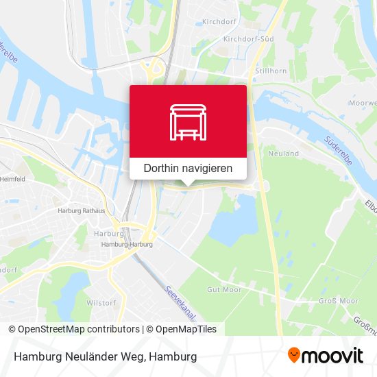 Hamburg Neuländer Weg Karte