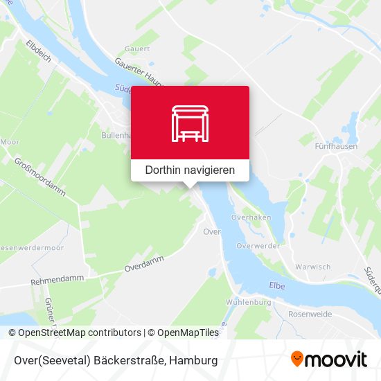 Over(Seevetal) Bäckerstraße Karte
