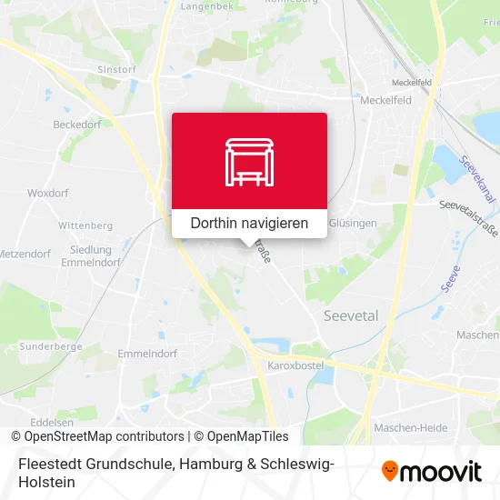 Fleestedt Grundschule Karte