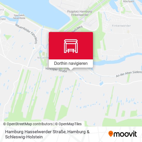 Hamburg Hasselwerder Straße Karte