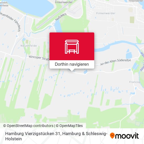 Hamburg Vierzigstücken 31 Karte