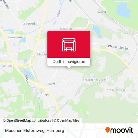 Maschen Elsternweg Karte