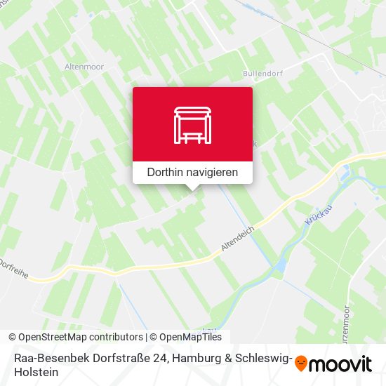 Raa-Besenbek Dorfstraße 24 Karte
