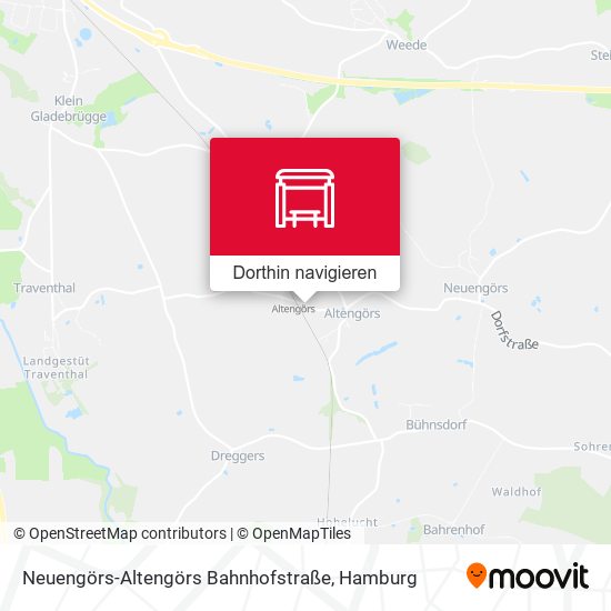 Neuengörs-Altengörs Bahnhofstraße Karte