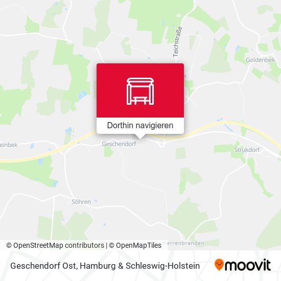 Geschendorf Ost Karte