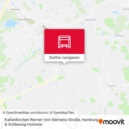 Kaltenkirchen Werner-Von-Siemens-Straße Karte
